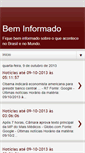 Mobile Screenshot of beminformado.com