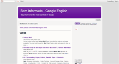 Desktop Screenshot of googleenglish.beminformado.com